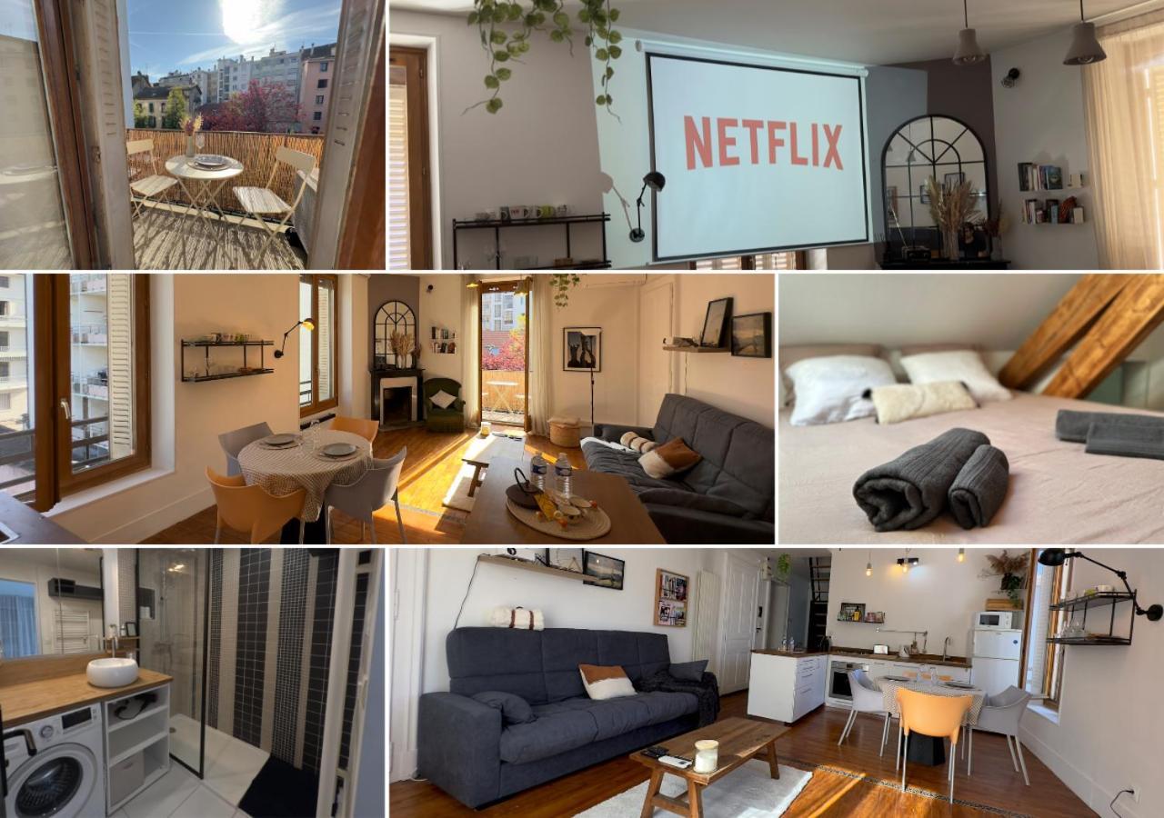 Duplex Loft - Central & Home Cinema Annecy Eksteriør billede